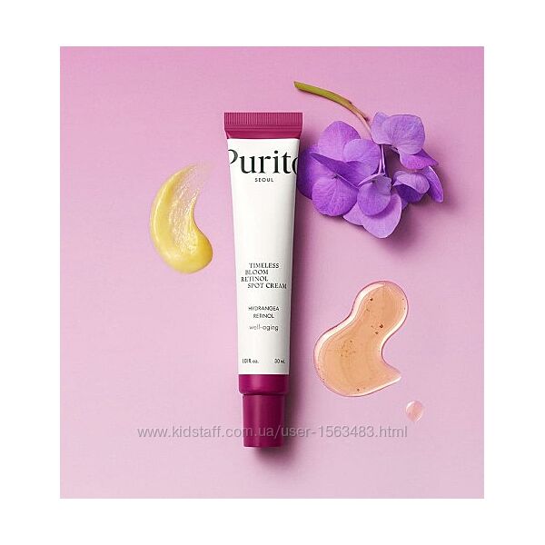  Точковий крем з ретинолом Purito Timeless Bloom Retinol Spot Cream
