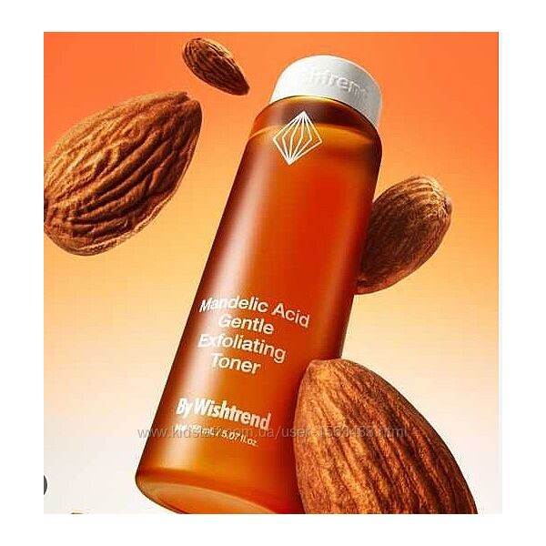 By Wishtrend Mandelic Acid Gentle Exfoliating Toner  тонер з мигдальною ки