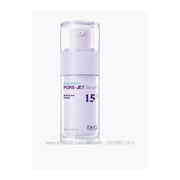 Сироватка з PDRN та бакучиолом Doctor. G Bakuchiol Pore-Jet Serum 30ml