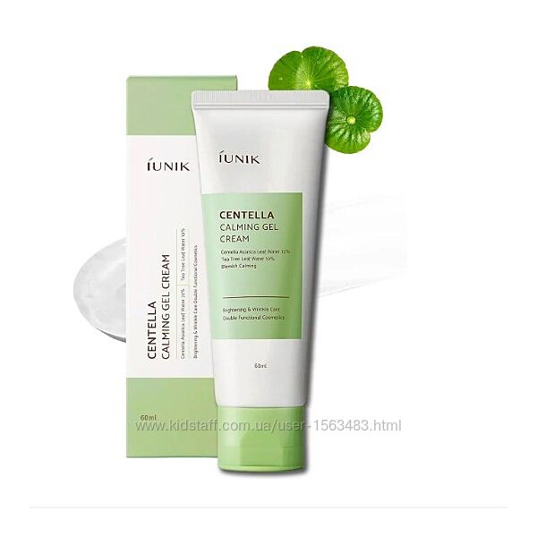 Заспокійливий крем-гель з центеллою азіатською iUNIK  Centella Calming Gel