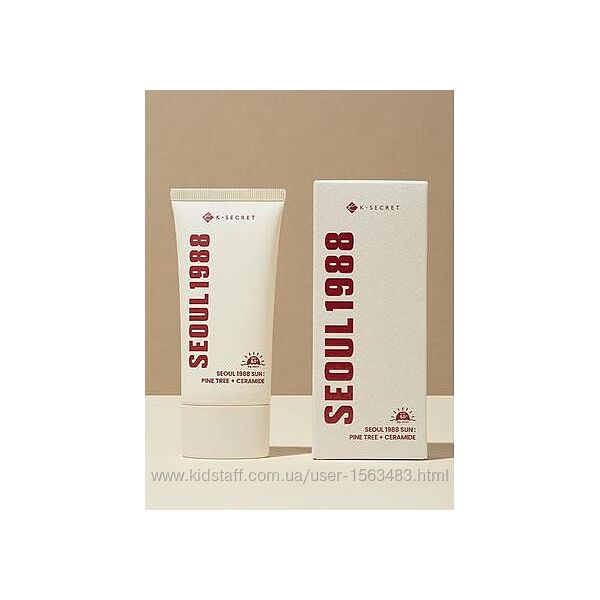 Сонцезахисний крем для обличчя K-SECRET - SEOUL 1988 Sun Pine Tree Cera