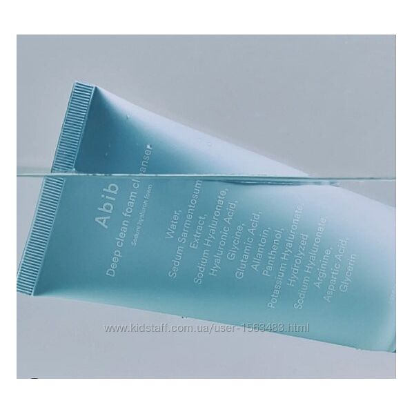 Abib Deep Clean Foam Cleanser Sedum Hyaluron Foam пінка для вмивання
