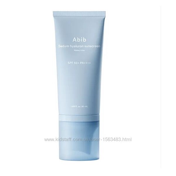 Легкий санскрін Abib Sedum Hyaluron Sunscreen Watery Tube SPF50 PA 50 