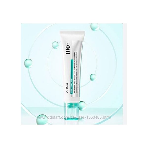 Крем із полінуклеотидами Anua PDRN Hyaluronic Acid 100 Moisture Cream 60 мл