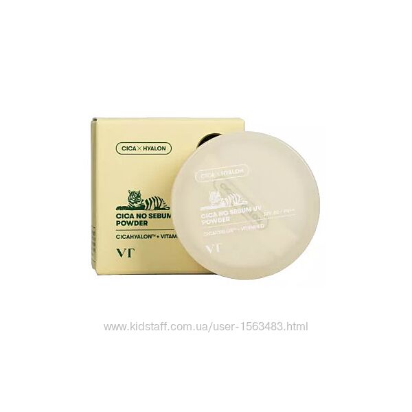 Розсипчаста пудра для вирівнювання тону VT Cosmetics Cica No Sebum UV Powde