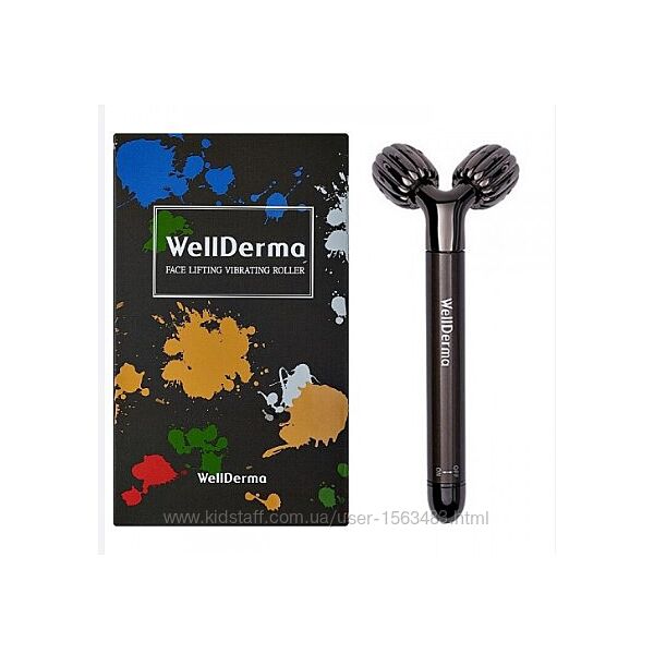 WellDerma Face Lifting Vibrating Roller Роликовий вібруючий масажер 