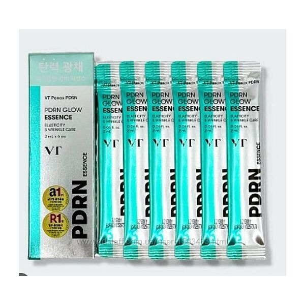 VT PDRN Glow Essence омолоджувальна есенція з полінуклеотидами для сяйлив