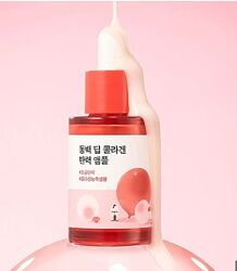 Антивікова сироватка  Round Lab Camellia Deep Collagen Firming