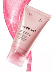 Нічна маска-плівка з ПДРН та кофеїном medicube  PDRN Pink Caffeine Night Wr