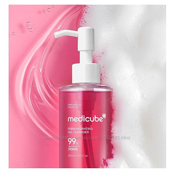 Зволожуючий гель-очищувальний гель Medicube PDRN Hydrating Gel Cleanser 