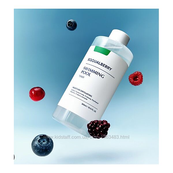 Зволожувально-відлущувальний тонік EQQUALBERRY SWIMMING POOL TONER