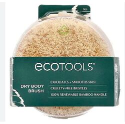 Щітка для сухого масажу EcoTools Dry Body Brush бамбукова ручка із синтет
