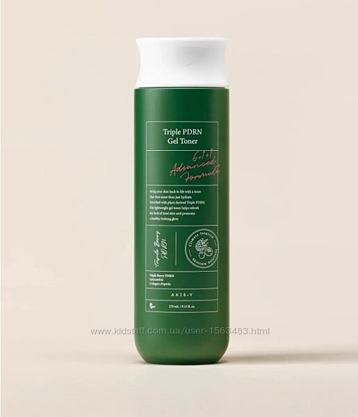 AXIS-Y Triple PDRN Gel Toner  зволожуючий гелевий тонер для обличчя з PDRN