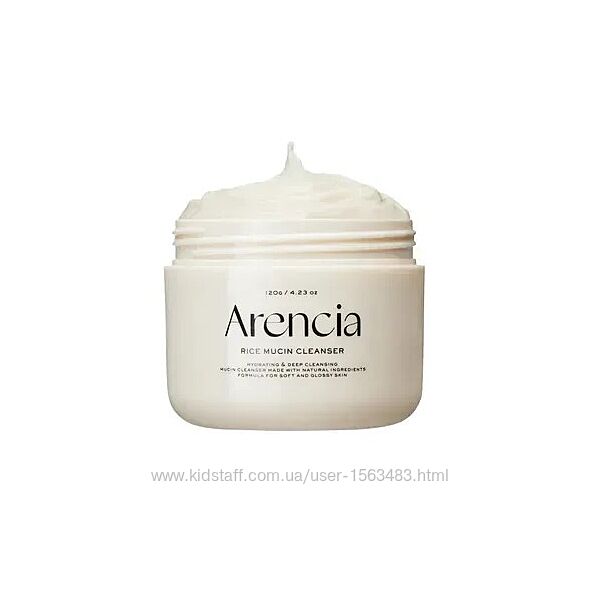 ARENCIA Rice Mucin Cleanser желе для вмивання моті з рисом 120 г