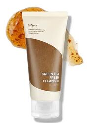 Пінка для вмивання на основі зеленого чаю Isntree Green Tea Fresh Cleanser 