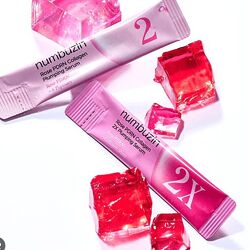 Numbuzin No.2 Rose PDRN Collagen Plumping Serum Duo Mini  набір сироваток 