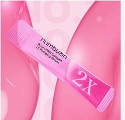 Numbuzin No.2 Rose PDRN Collagen 2X Plumping Serum сироватка-желе для пружн