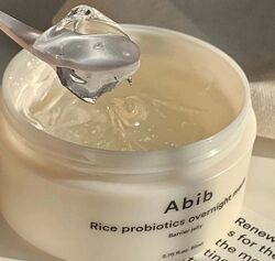 Маска від набряків з пробіотиками Abib Rice Probiotics Overnight Mask 