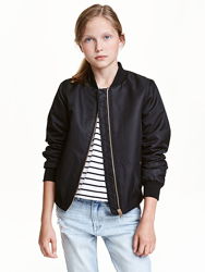 11-12лет. Mоднячая куртка бомпер H&M. мега выбор одежды