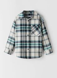 Базова рубашка в клітинку Zara