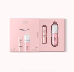 Набір Perfect lips caring set , блиск для збільшення об&acuteєму губ Кїко, набір