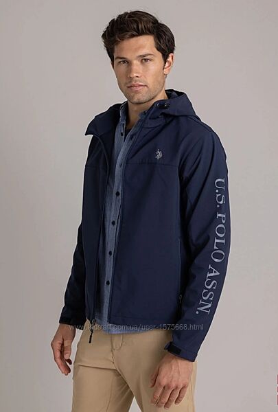 Куртка US Polo Assn, вітровка, легка чоловіча куртка