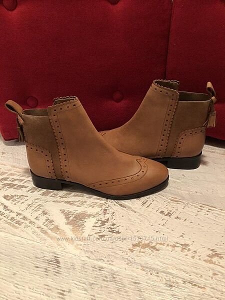 Шкіряні фірмові челсі Mint&Berry 41р.