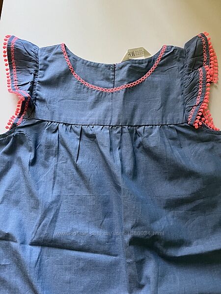 H&M хлопковое платье 140