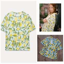 Яскрава брендова футболка Zara,  Іспанія 