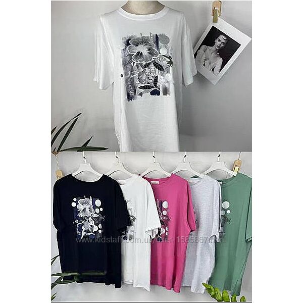 Футболка жіноча батал EMT