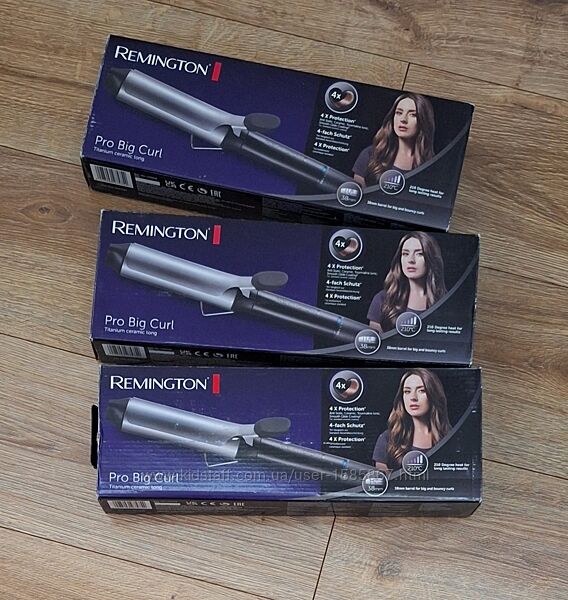 Плойка Remington 38 mm для крупних кучерів