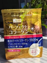 Амино коллаген и гиалуроновая кислота ASAHI Perfect Collagen Powder 50дней
