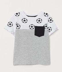 Суперские футболочки H&M для мальчиков 2-4, 4-6 , 8-10 лет 6-8