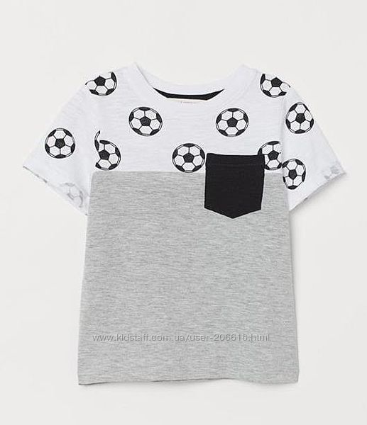 Суперские футболочки H&M для мальчиков 2-4, 4-6 , 8-10 лет 6-8