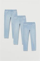 Крутые джеггинсы H&M девочкам
