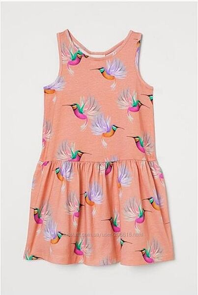Новинки шикарные летние платья H&M колибри девочкам