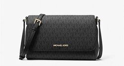 Сумка жіноча крос-боді michael kors оригінал medium logo convertible crossb