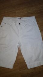 Шорты джинсовые белые S мужские
