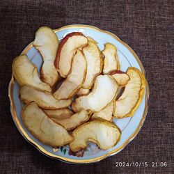 Яблуко домашне сушене в електросушилці