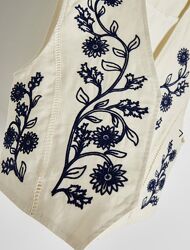 Жилет з льону Reserved / S / етно вишивка