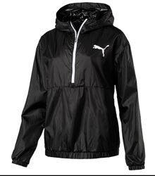 Легка жіноча бігова куртка, ветровка Puma Spark Black / L