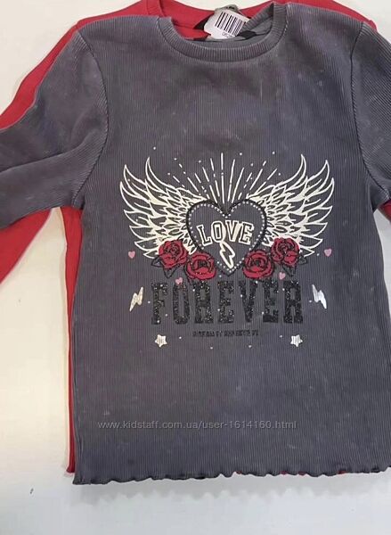 Реглан лонгслів дитячий 2 шт George