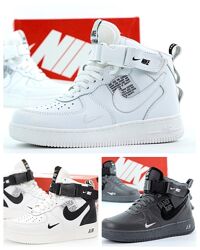 Зимові жіночі кросівки Nike Air Force 36-41 Хутро