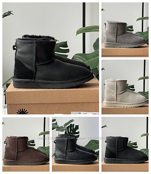 Зимові жіночі уггі Ugg Classic Mini 36-41