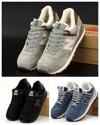Зимові чоловічі кросівки New Balance 574 40-45