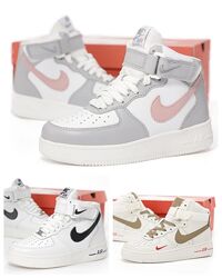 Зимові жіночі кросівки Nike Air Force 36-41 Хутро