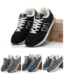 Зимові жіночі кросівки New Balance 574 36-41