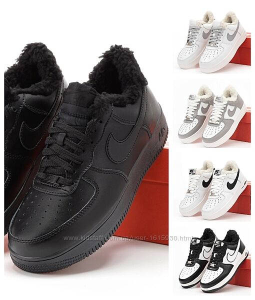 Зимові жіночі кросівки Nike Air Force 36-41