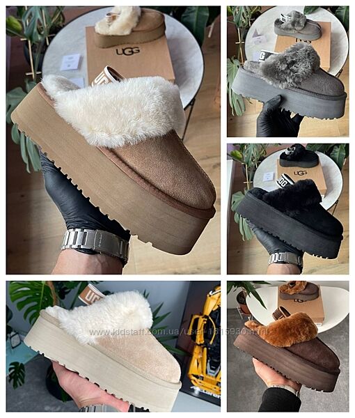 Зимові жіночі уггі Ugg Funkette Slipper Platform 36-41