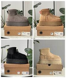 Зимові жіночі уггі Ugg Classic Mini Dipper 36-41